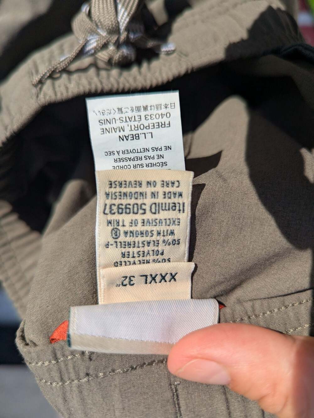 Marc Anthony Men's Linen Blend Flat Front Casual Pants Khaki 30x32